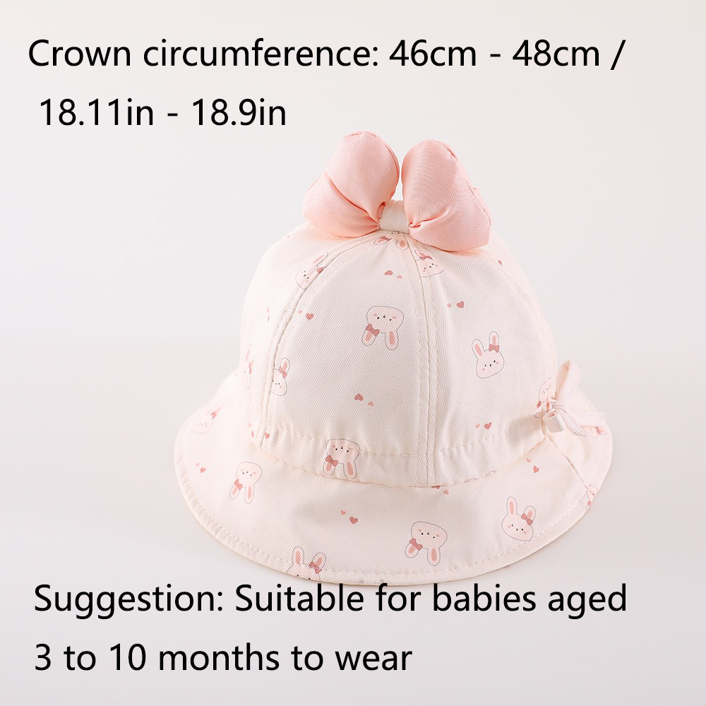 Spring 2026 New Cartoon Bear R - Bucket Hat Cotton ulasan dan harga