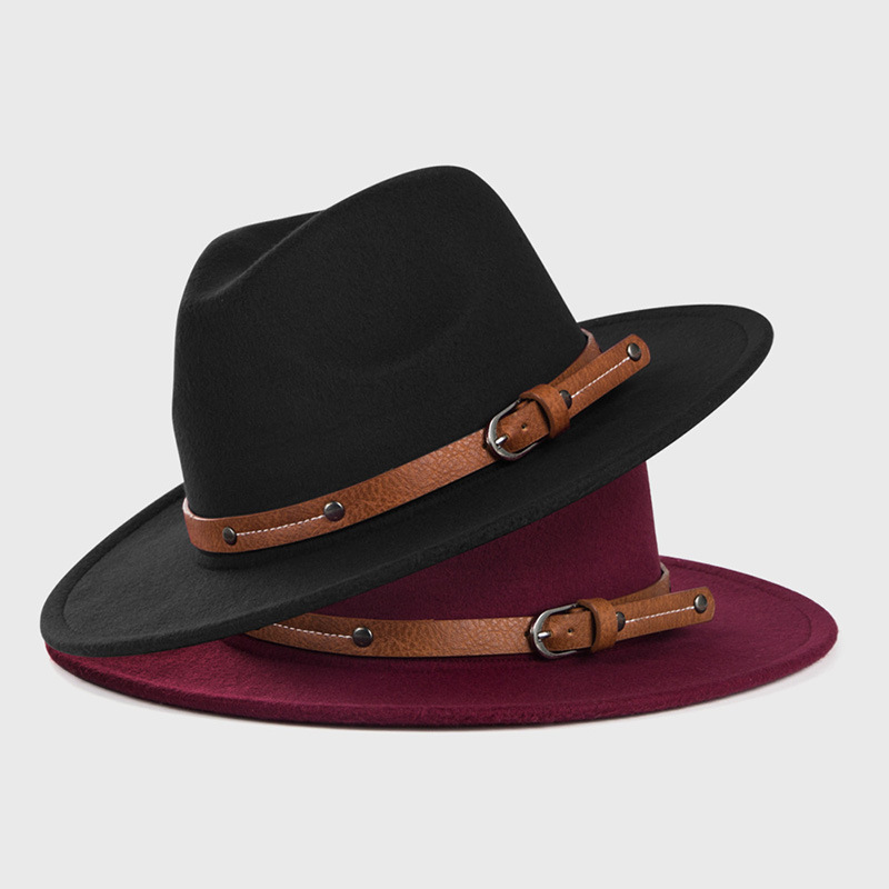 Wool Fedora Hat For Women Men  - Fedora Hat Wool ulasan dan harga