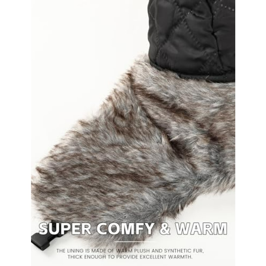 Buauty Fur Trapper Hat for Men - Trapper Hat Ear Flap ulasan dan harga