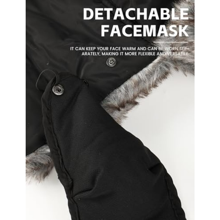 Buauty Fur Trapper Hat for Men - Trapper Hat Ear Flap ulasan dan harga