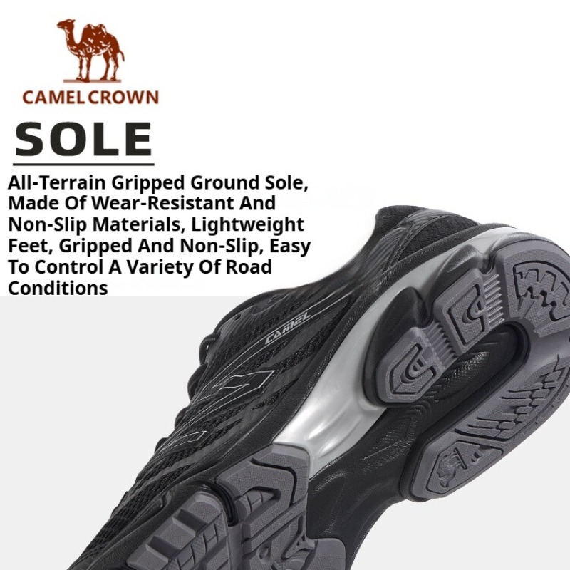 CAMEL CROWN FLARE Running Shoe - Running Cap Lightweight ulasan dan harga