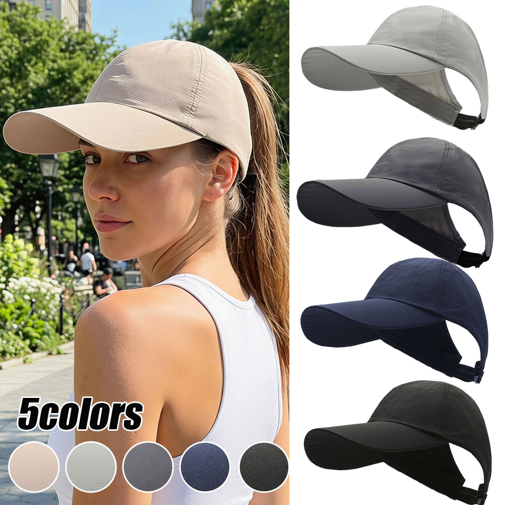 Unisex Ponytail Baseball Cap H - Baseball Cap Structured ulasan dan harga