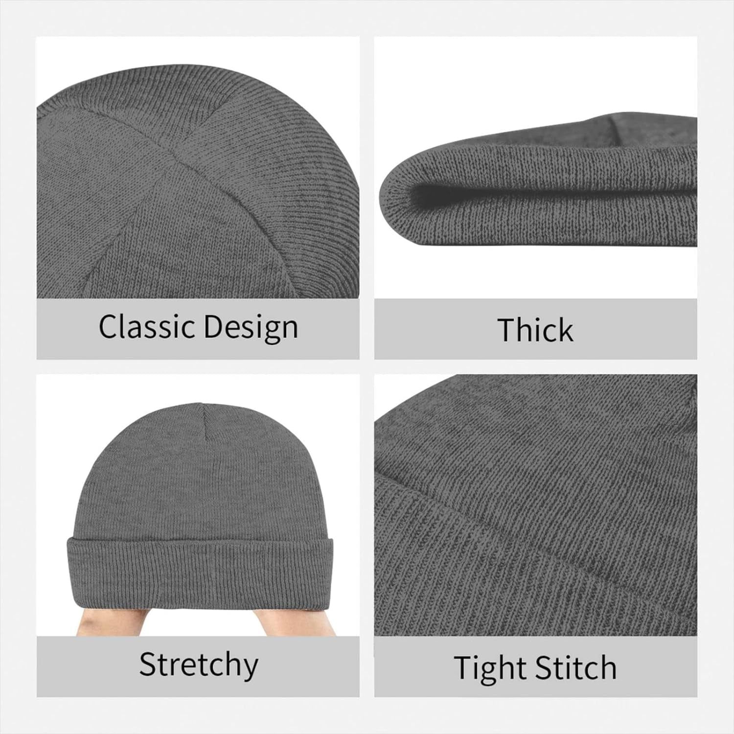 Fall For Jesus He Never Leaves - Beanie Cuffed Knit ulasan dan harga