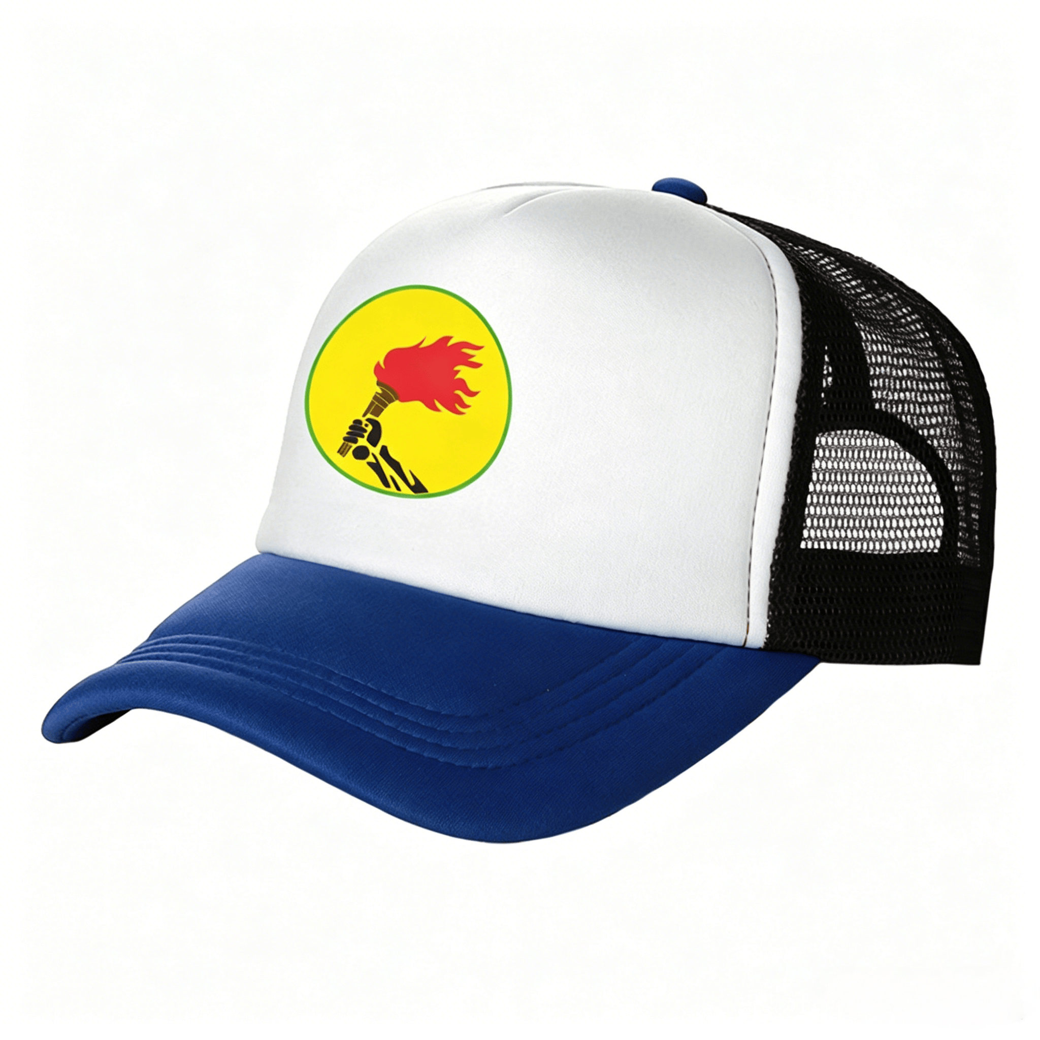 Zaire Torch Symbol Trucker Cap - Trucker Cap Mesh ulasan dan harga