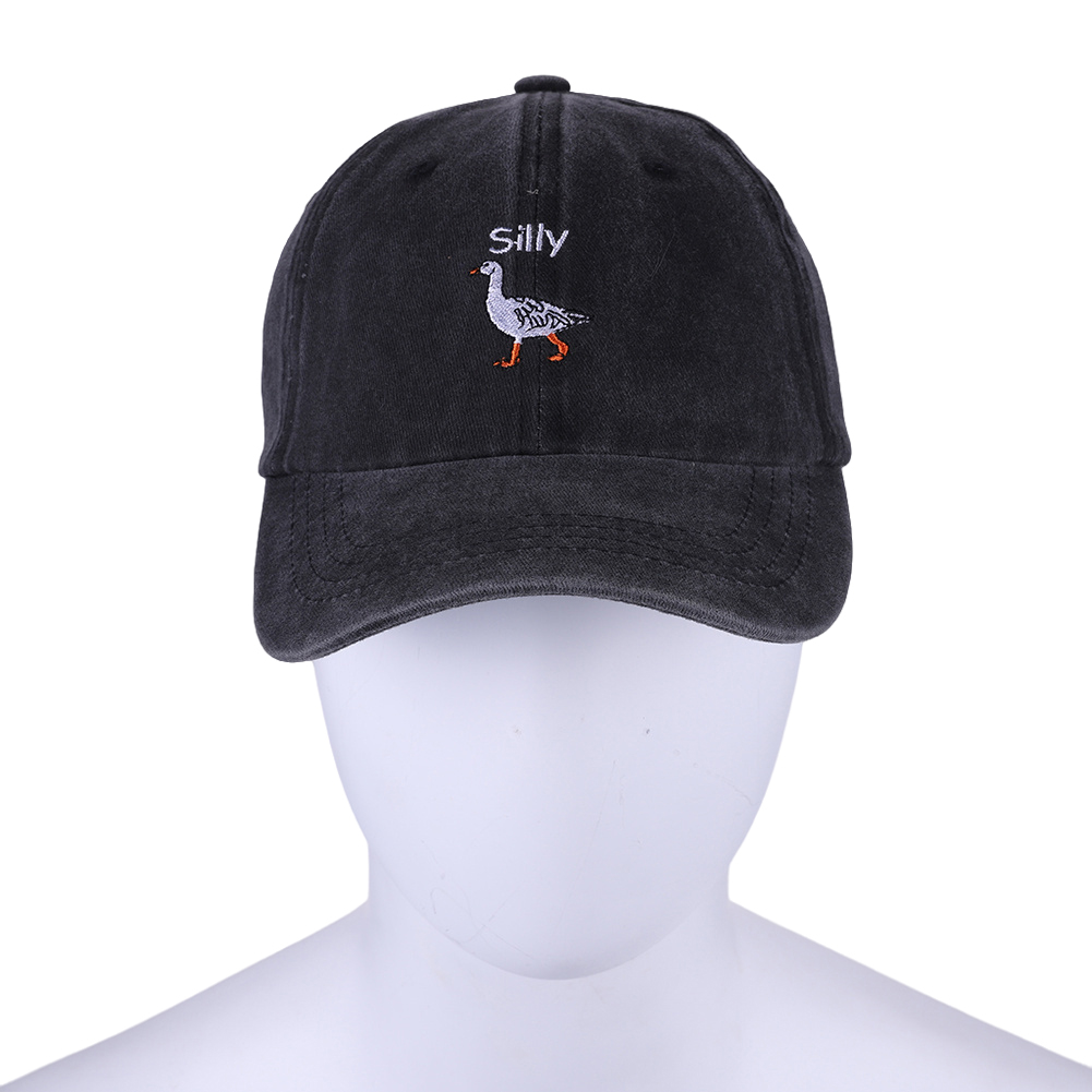 Funny Embroidered Silly Goose  - Dad Hat Cotton ulasan dan harga