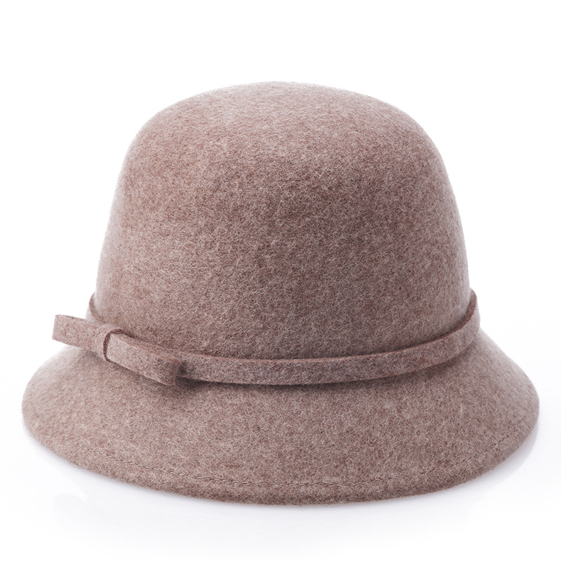 100% Real Wool Women Hats Autu - Fedora Hat Wool ulasan dan harga