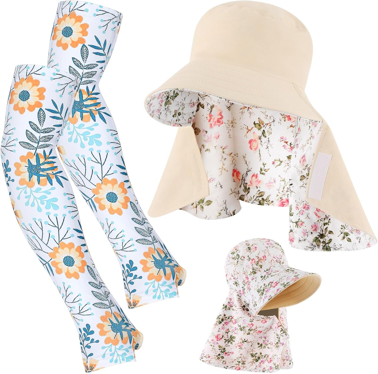 2 Pcs Floral Garden Hat for Wo - Visor Sun Hat ulasan dan harga
