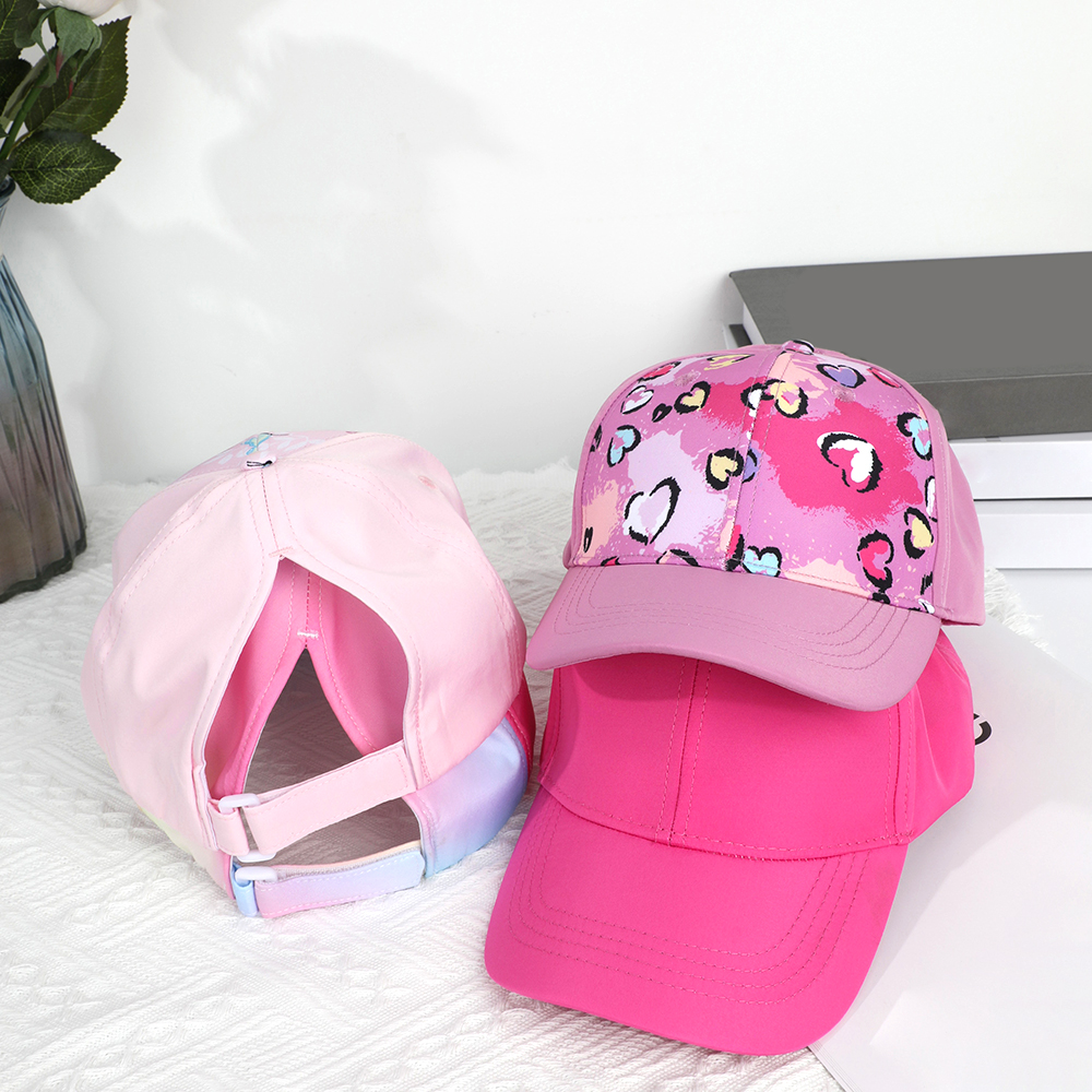 Hot High Ponytail Kids Hat Bas - Baseball Cap Structured ulasan dan harga