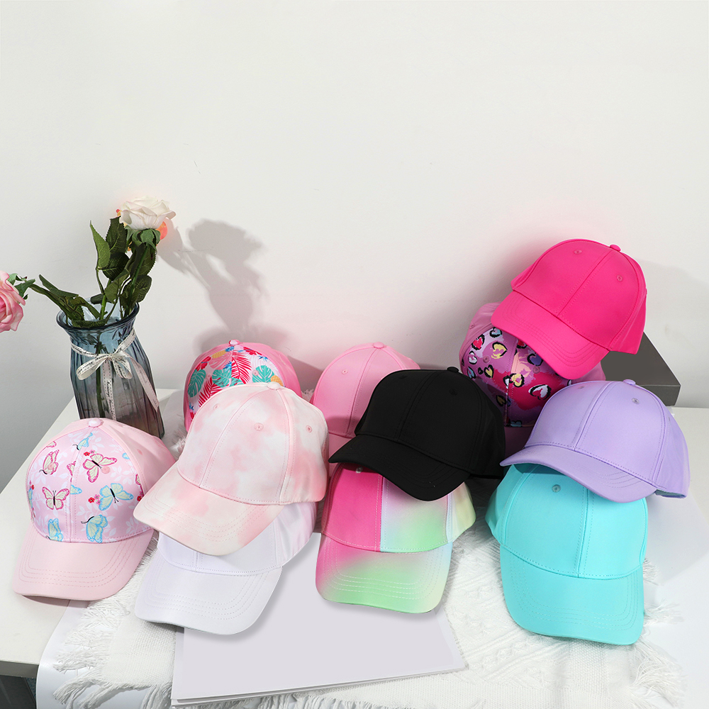 Hot High Ponytail Kids Hat Bas - Baseball Cap Structured ulasan dan harga
