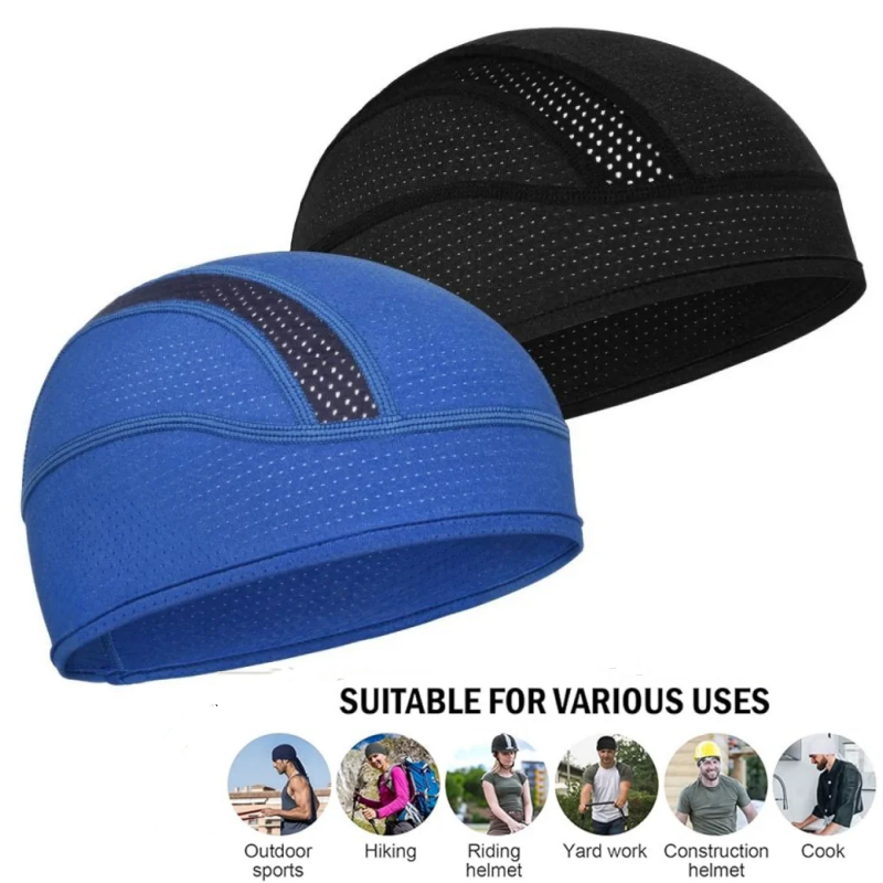 Cooling Quick Dry Breathable M - Skull Cap Helmet Liner ulasan dan harga