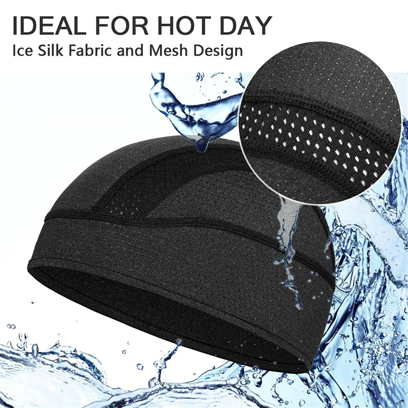 Cooling Quick Dry Breathable M - Skull Cap Helmet Liner ulasan dan harga