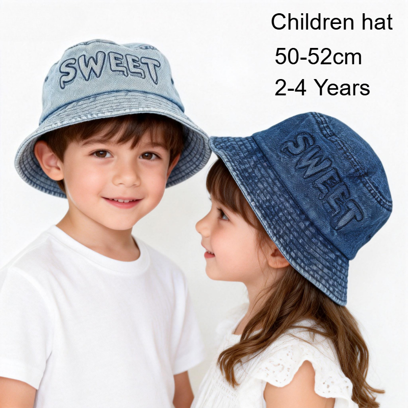 Japanese Retro Kids Bucket Hat - Bucket Hat Cotton ulasan dan harga