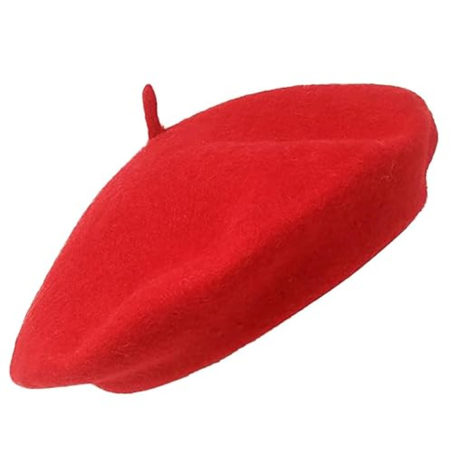 Women Beret Classic French Hat - Beret French Wool ulasan dan harga