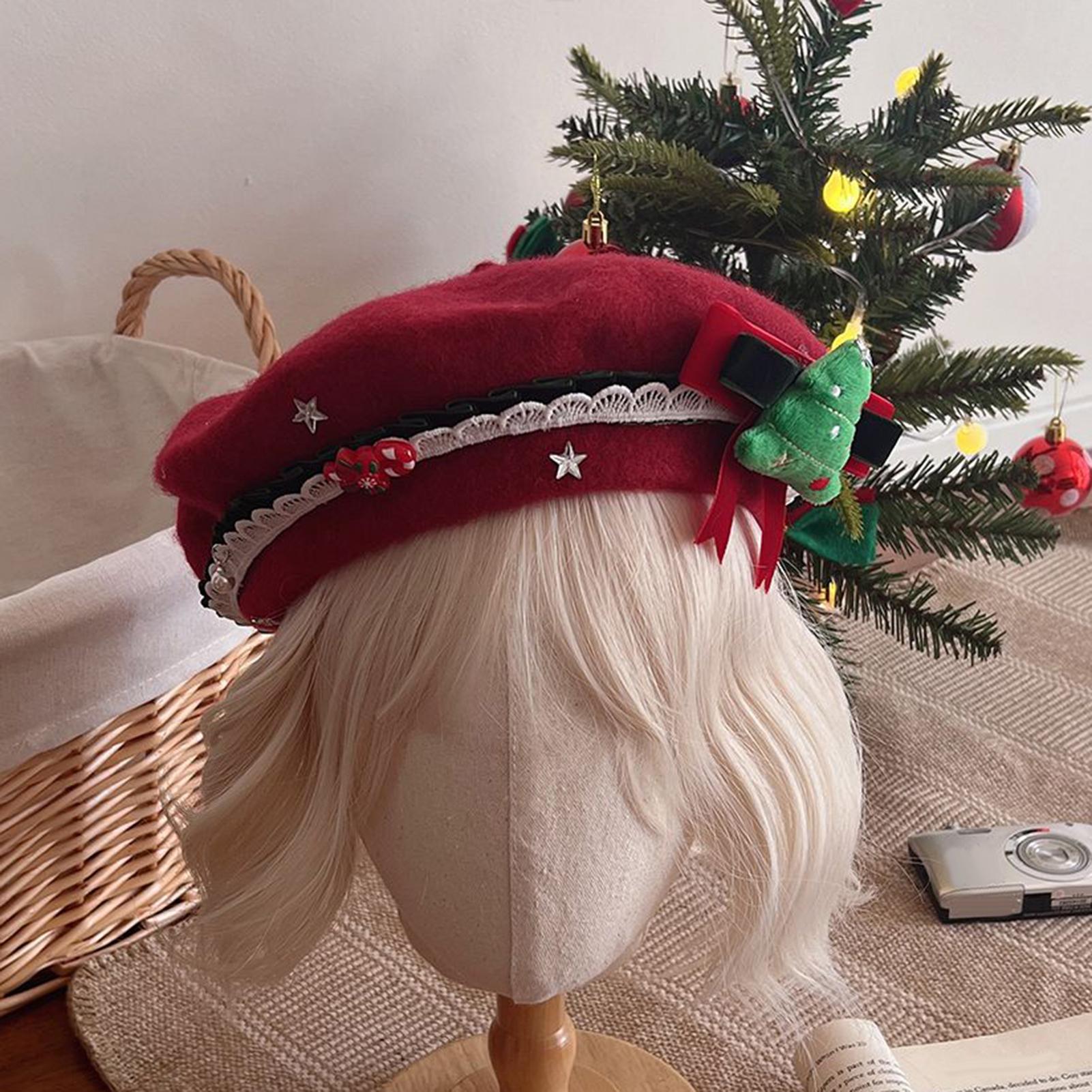French Beret Hats For Women Cu - Beret French Wool ulasan dan harga