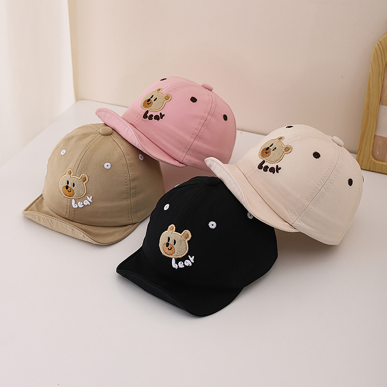 Cute Baby Peaked Hat Soft Brim - Visor Sun Hat ulasan dan harga