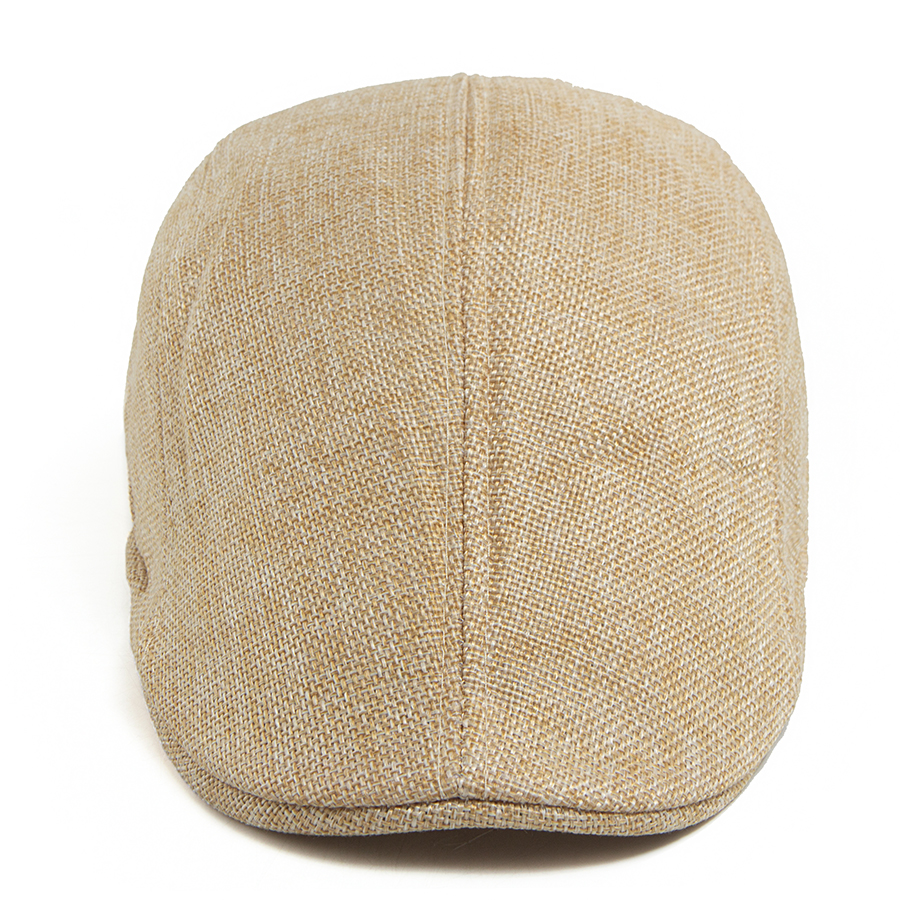 Men's Linen Flat Cap Spring Su - Newsboy Cap Ivy ulasan dan harga