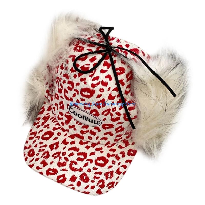 573B Thickened Warm Trapper Ha - Trapper Hat Ear Flap ulasan dan harga