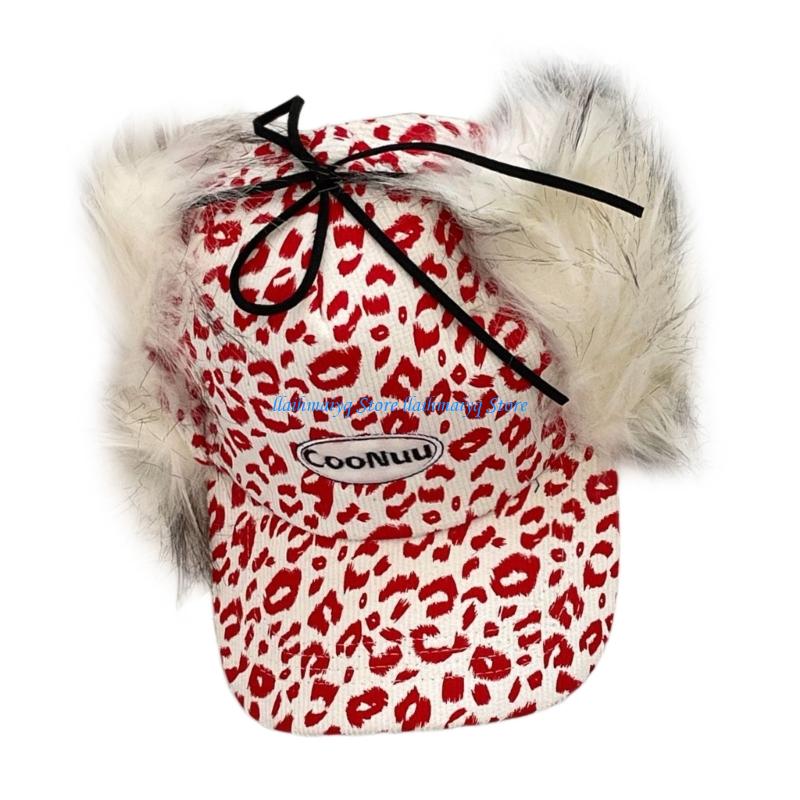 573B Thickened Warm Trapper Ha - Trapper Hat Ear Flap ulasan dan harga