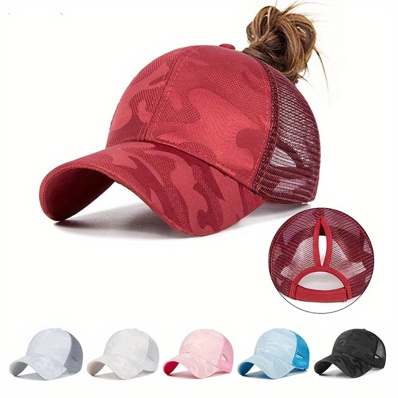 Women Ponytail Baseball Caps F - Baseball Cap Structured ulasan dan harga