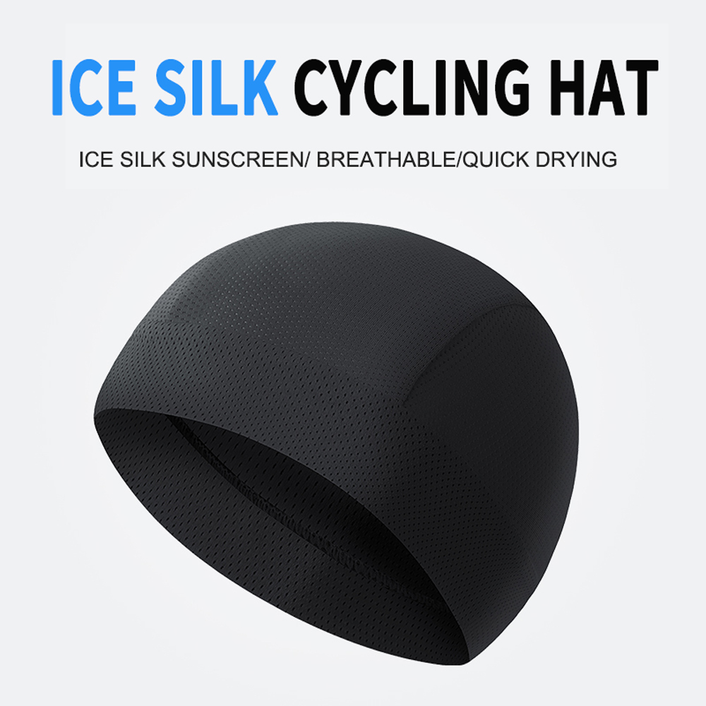 Outdoor Sports Cycling Hat Qui - Skull Cap Helmet Liner ulasan dan harga