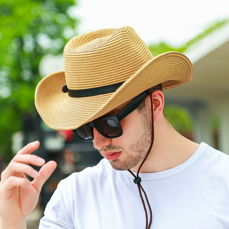 Summer Men Western Shapeable C - Cowboy Hat Straw ulasan dan harga