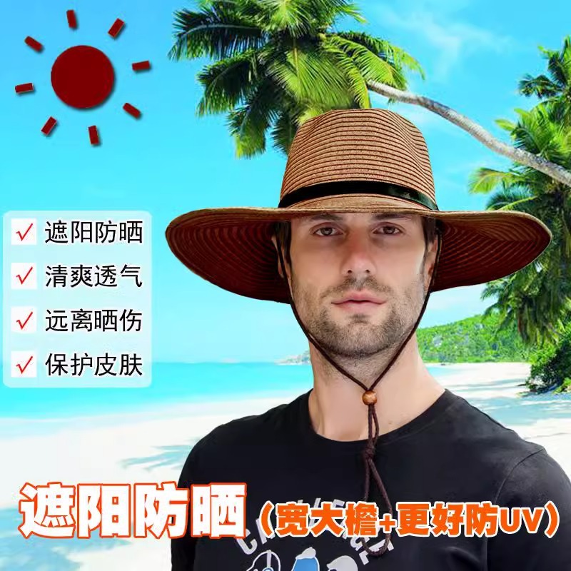 Summer Men Western Shapeable C - Cowboy Hat Straw ulasan dan harga
