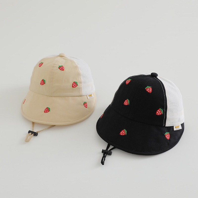 Baby Kids Summer Sun Hat 48-50 - Bucket Hat Cotton ulasan dan harga