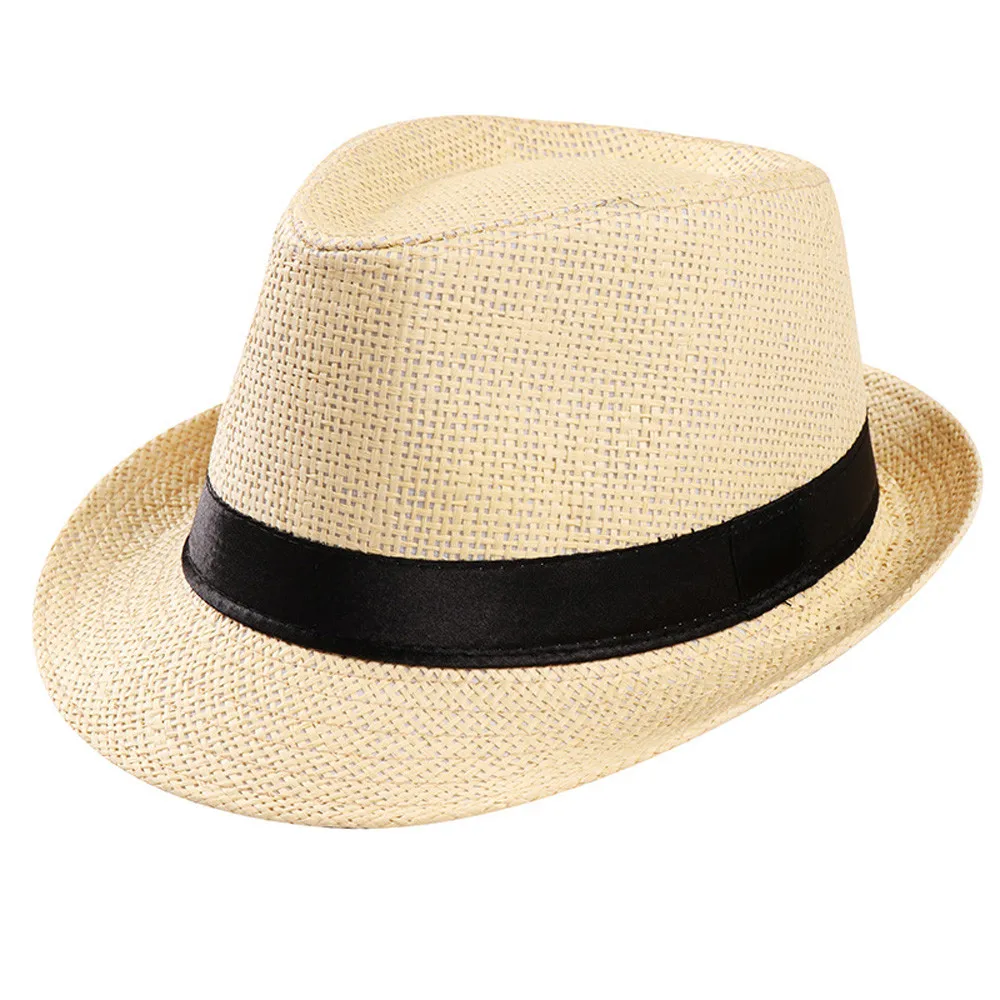 Summer Casual Trendy Beach Sun - Cowboy Hat Straw ulasan dan harga