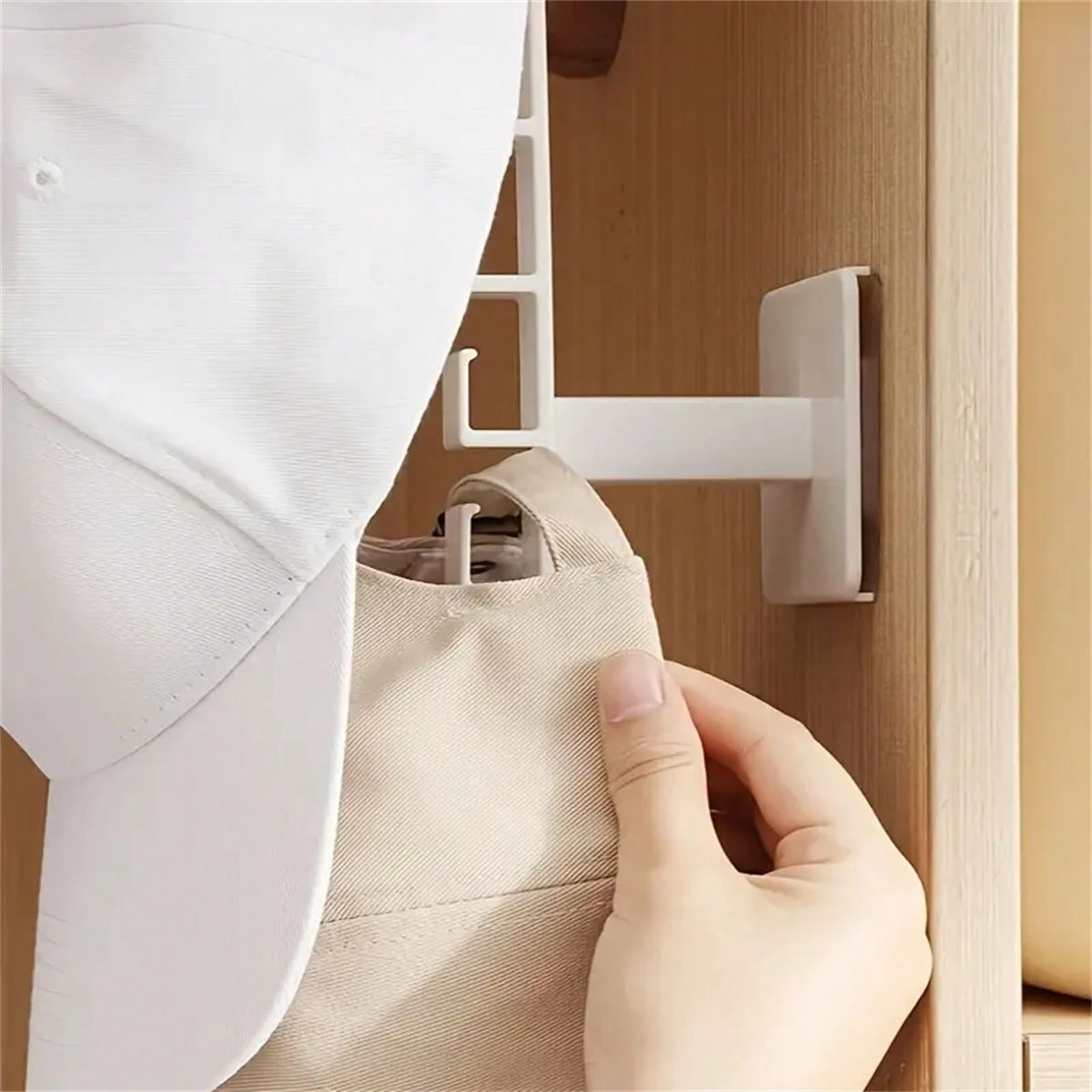 1/2/4Pcs Punch Free Hat Hanger - Baseball Cap Structured ulasan dan harga