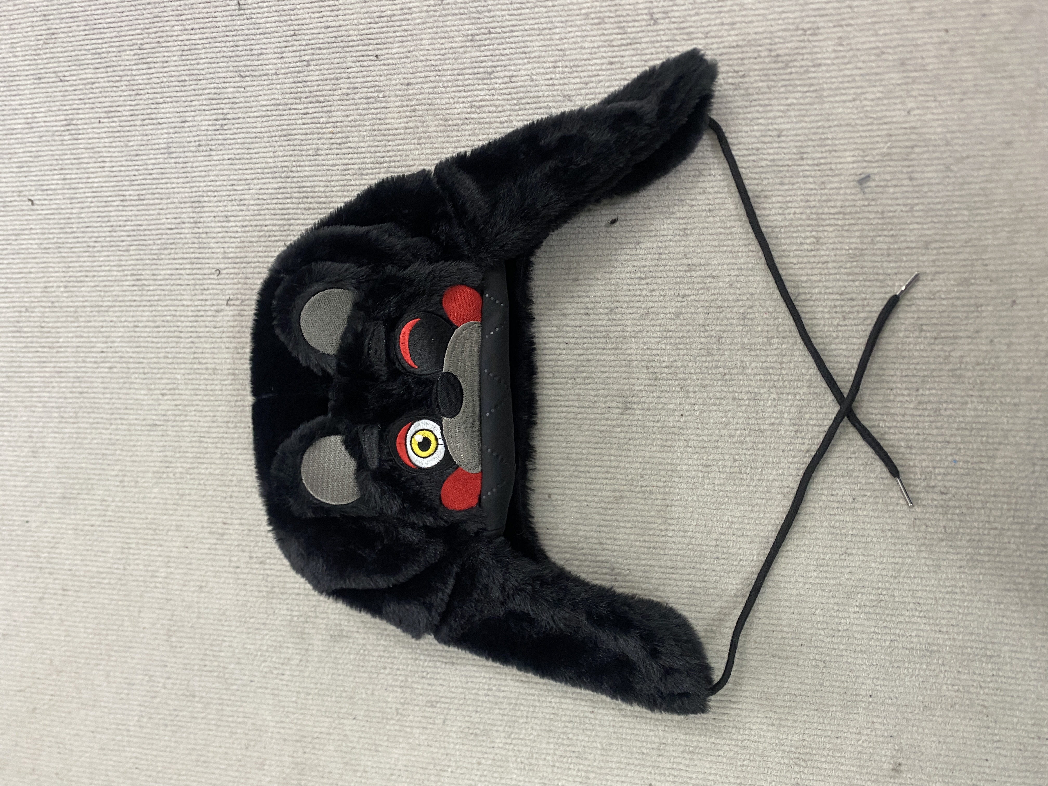 Y2K E-Girl Cute Bear Plush Tra - Winter Trapper Hat ulasan dan harga