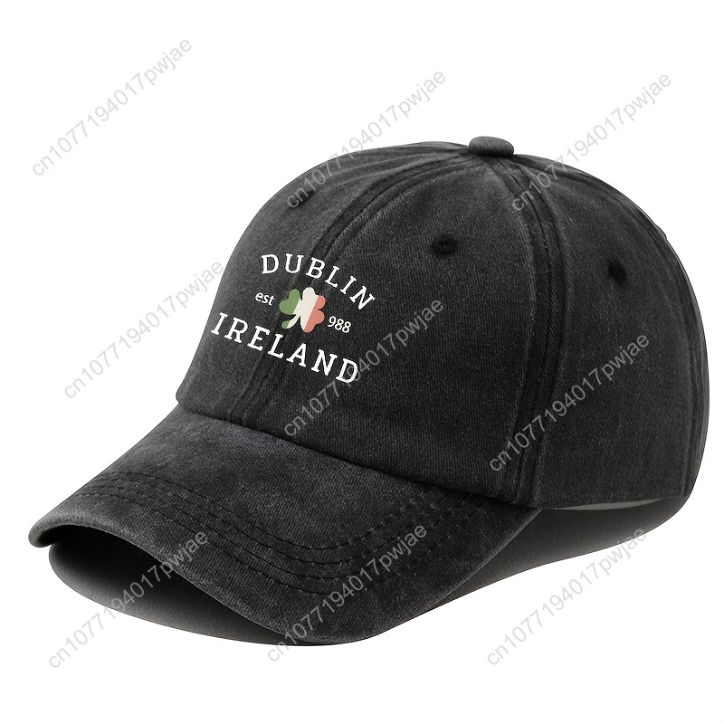 Dublin, Ireland Vintage Baseba - Bucket Hat Cotton ulasan dan harga