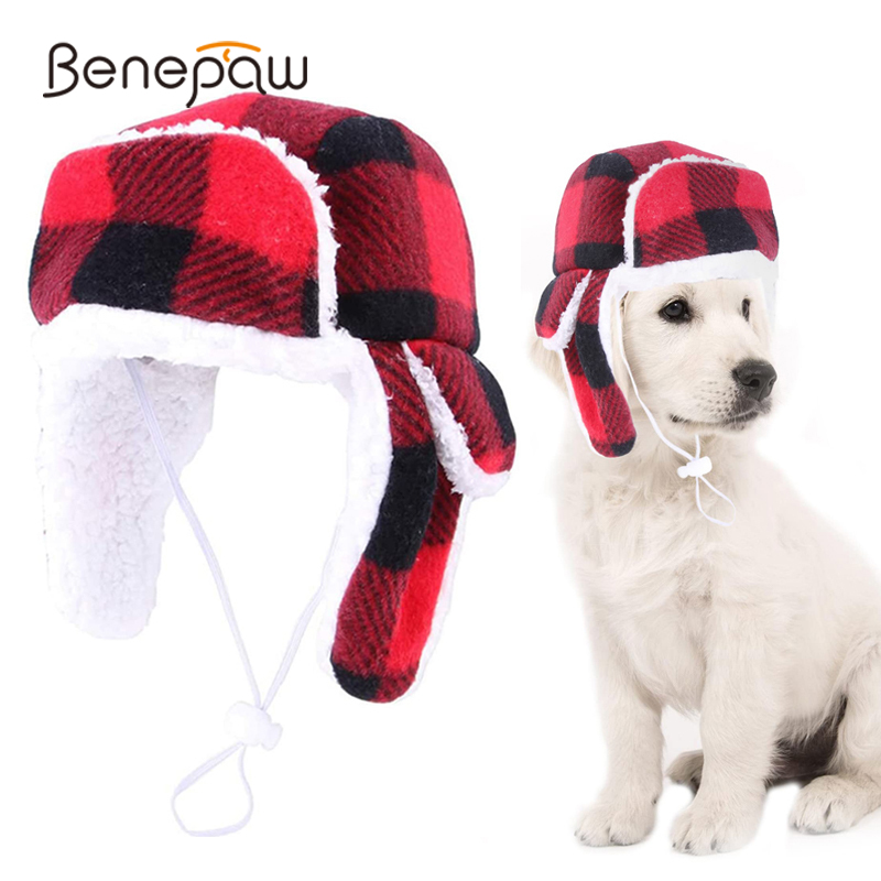 Benepaw Durable Warm Dog Hats  - Winter Trapper Hat ulasan dan harga
