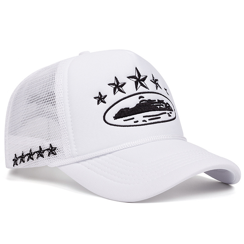Mesh Print Trucker Snapback Ca - Trucker Cap Mesh ulasan dan harga