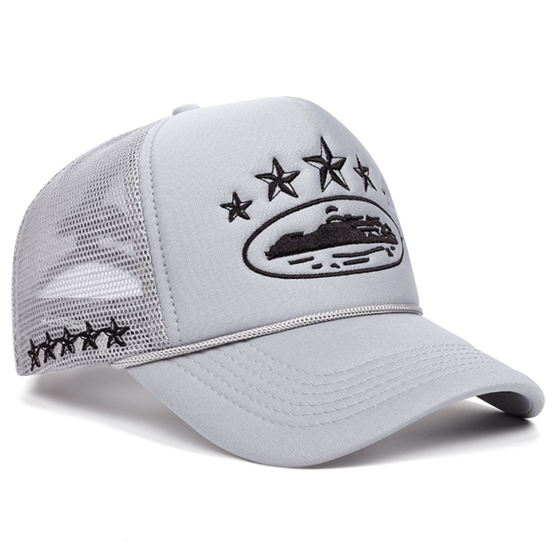Mesh Print Trucker Snapback Ca - Trucker Cap Mesh ulasan dan harga
