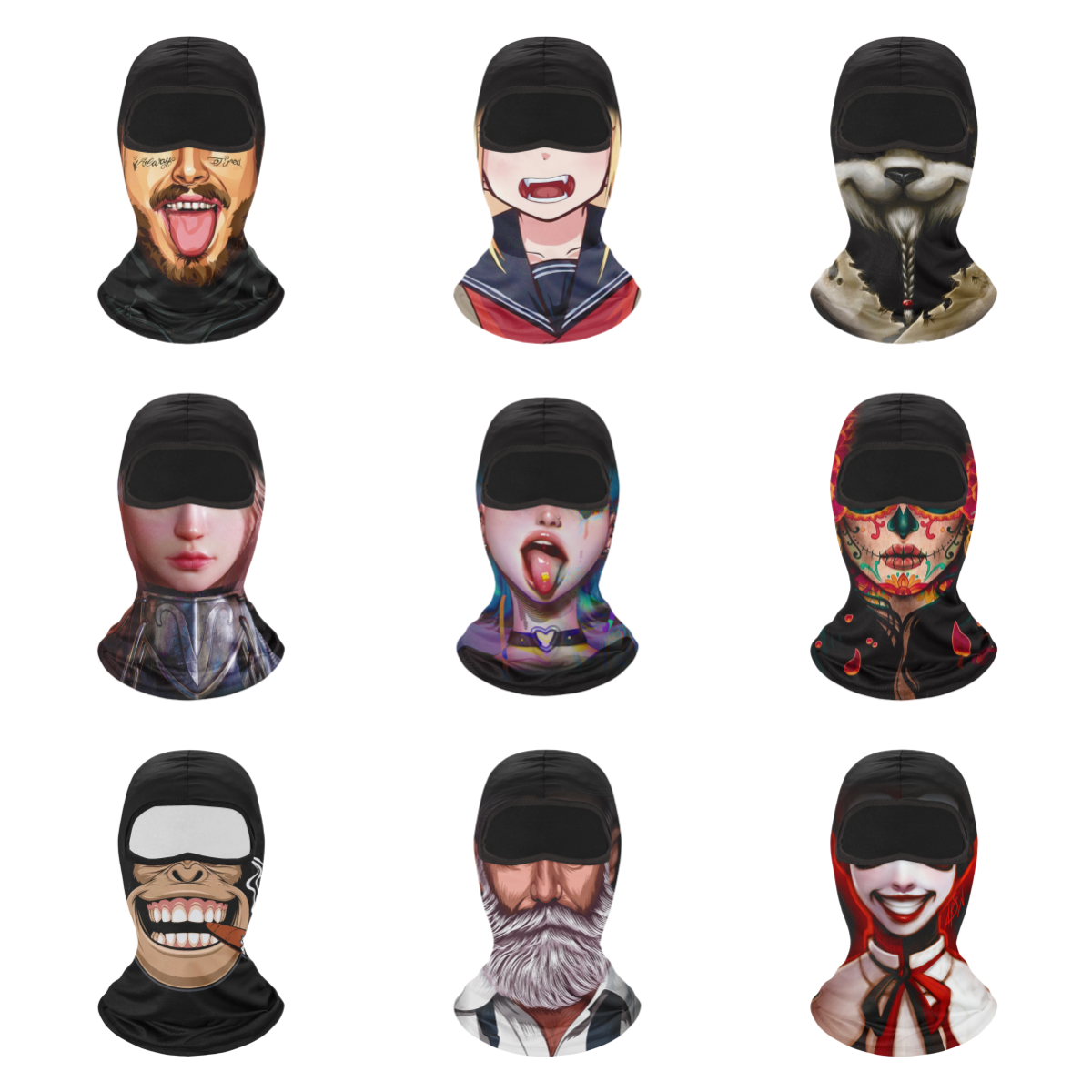 Outdoor Sunscreen Balaclava Mo - Skull Cap Helmet Liner ulasan dan harga