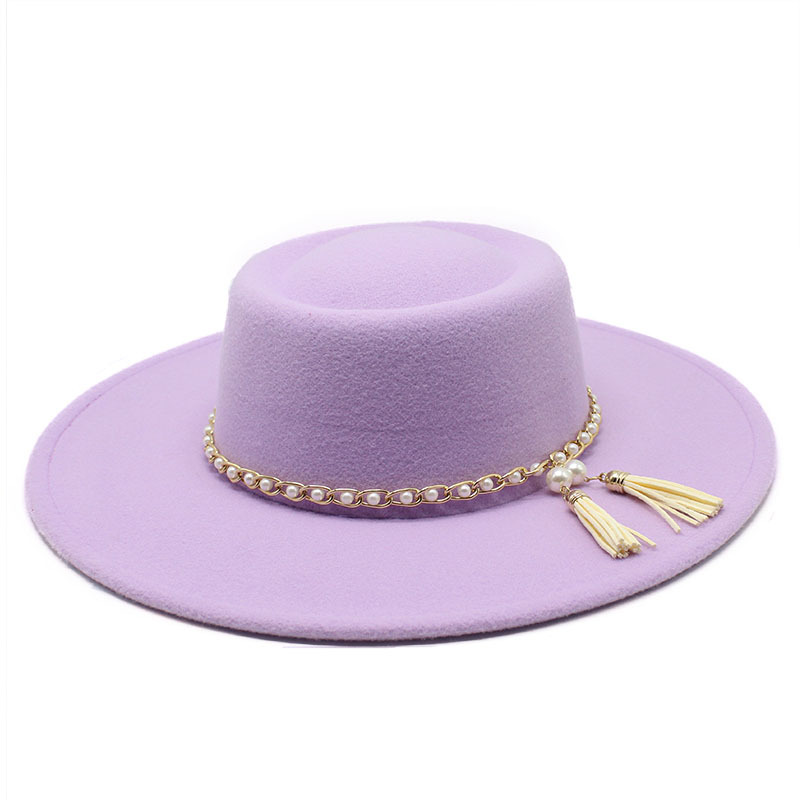British Style Fashionable And  - Fedora Hat Wool ulasan dan harga